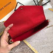 LV FÉLICIE POCHETTE SCARLET - M63700 - 21x12x3cm - 6