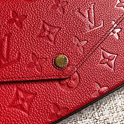 LV FÉLICIE POCHETTE SCARLET - M63700 - 21x12x3cm - 3