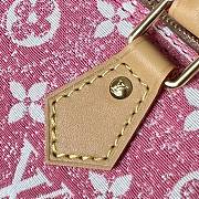 LV NANO SPEEDY Monogram jacquard denim Pink - M81213 - 16x11x9cm  - 3