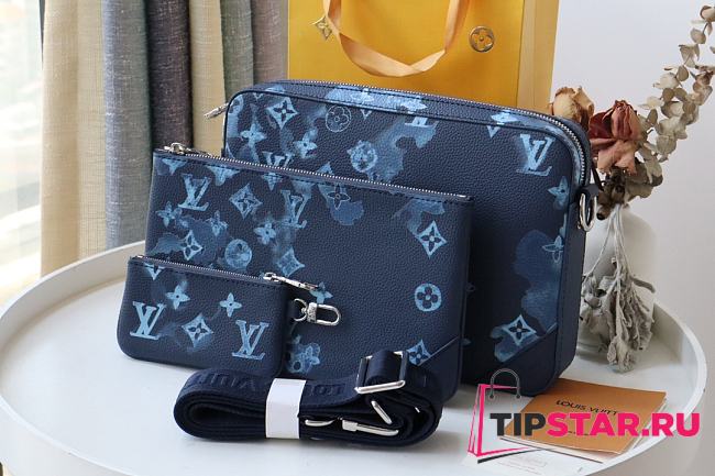 LV TRIO MESSENGER Cowhide leather - M57840 - 25x18.5x7cm - 1