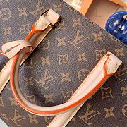 LV SOUFFLOT MM MONOGRAM CANVAS/NATURAL LEATHER - M44816 - 35×24×15cm - 3