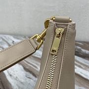 CELINE MEDIUM AVA STRAP BAG IN SMOOTH CALFSKIN DARK OLIVE - 196923 - 23x13.5x6cm - 6