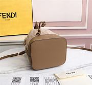 Fendi Mon Tresor FF beige wool mini-bag - 8BS010 - 18x10x12cm - 6