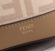 Fendi Mon Tresor FF beige wool mini-bag - 8BS010 - 18x10x12cm - 3