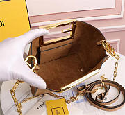 Fendi Way Small Beige leather bag - 8BS054 - 20x10x17.5cm - 2