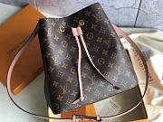 LV NÉONOÉ ROSE POUDRE MONOGRAM - M44022 - 26x22x27cm - 1