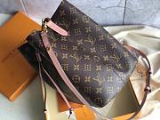 LV NÉONOÉ ROSE POUDRE MONOGRAM - M44022 - 26x22x27cm - 4