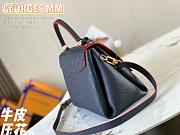 LV GEORGES MM MARINE ROUGE - M53945 - 34x22x15cm - 4