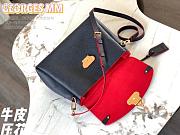 LV GEORGES MM MARINE ROUGE - M53945 - 34x22x15cm - 3