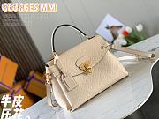 LV GEORGES MM Cream White - M53944 - 34x21x15cm - 1