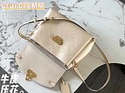 LV GEORGES MM Cream White - M53944 - 34x21x15cm - 2