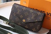 LV MULTI POCHETTE FÉLICIE STRAP & GO - M80091 - 17x9.6x3.5cm - 3