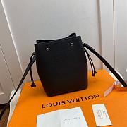 LV NANO LOCKME BUCKET BLACK Grained calf leather - M68709 -  13.5x16x10cm - 4