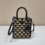 Prada Symbole jacquard fabric micro bag - 1BA355 - 19x6x17cm - 1