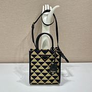 Prada Symbole jacquard fabric micro bag - 1BA355 - 19x6x17cm - 3