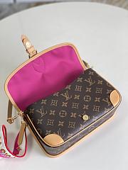 Louis Vuitton DIANE FUCHSIA - M46049 - 25×9×15cm - 3