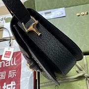 Gucci Horsebit 1955 shoulder bag Black - 602204 - 25x18x8cm - 3