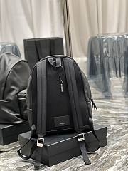 YSL CITY BACKPACK IN MATTE LEATHER - 30x38x17cm - 6