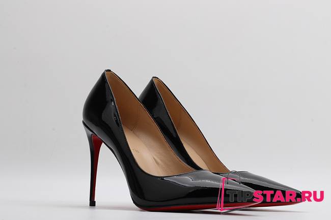 Christian Louboutin Women's Black So Kate 85 Patent Pump - 1