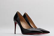 Christian Louboutin Women's Black So Kate 85 Patent Pump - 1