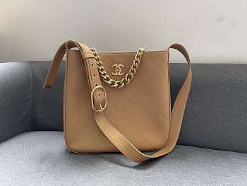 Chanel Hobo Handbag Beige - AS2844 - 29×28×7cm