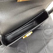 Celine TRIOMPHE SHOULDER BAG IN SHINY CALFSKIN BLACK - 194143 - 3