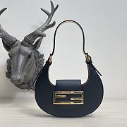 Fendi Cookie Black leather mini bag - 8BS065 - 1