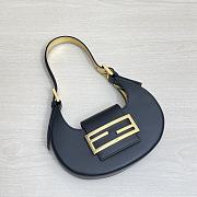 Fendi Cookie Black leather mini bag - 8BS065 - 4