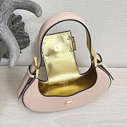 Fendi Cookie Pale pink leather mini bag - 8BS065 - 2