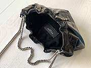 Ysl Pacpac Hobo Bag Leather Black 24x14x4cm - 3