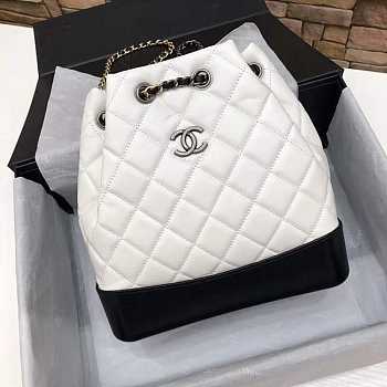 Chanel Gabrielle Backpack white - 94485 