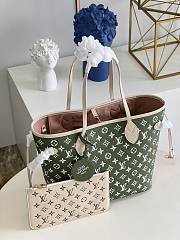 LV NEVERFULL MM GREEN - M46102 - 31x28x14cm - 3