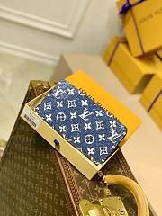 LV ZIPPY WALLET NAVY - M81226 -  19.5×10.5×2.5cm - 1