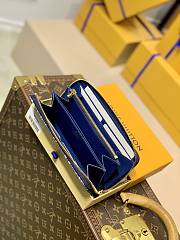 LV ZIPPY WALLET NAVY - M81226 -  19.5×10.5×2.5cm - 5