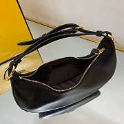 Fendigraphy Small Black Nero leather bag - 8BR798 - 29x24.5x10cm - 3