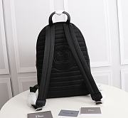 RIDER BACKPACK Black Dior Oblique Jacquard - 1VOBA0 - 4