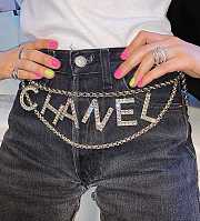 Chanel belt logo golden - 6