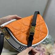 Dior Small Vibe Hobo Bag Lambskin Orange - M7200 - 20×15×7cm - 5