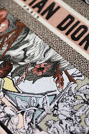 Dior Large Book Tote Multicolor La Force Embroidery - M1286 - 41.5x35x18cm - 2