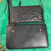 Gucci New Chevron Matelasse black - 453878 - 25x14x1cm - 6