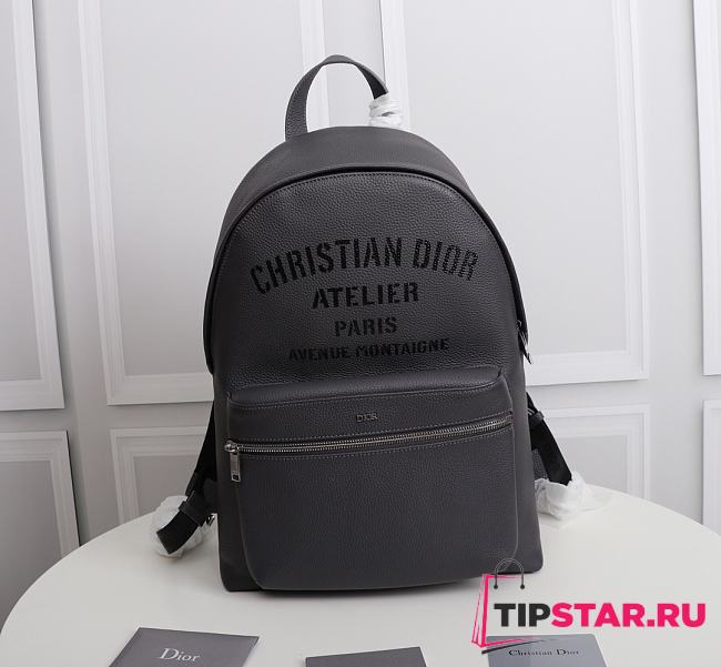 Dior Men's OBLIQUE Backpack - 1ESBA0 - 30x42x15cm - 1
