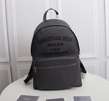 Dior Men's OBLIQUE Backpack - 1ESBA0 - 30x42x15cm