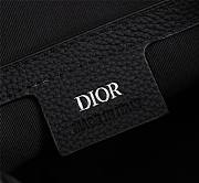 DIOR LINGOT 22 BAG Beige and Black Dior Oblique Jacquard - 1ADPO2 - 3