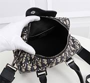 DIOR LINGOT 26 BAG Beige and Black Dior Oblique Jacquard - 1ADDU1 - 5