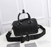 DIOR LINGOT 26 BAG Black Dior Oblique Jacquard - 1ADDU1 - 1