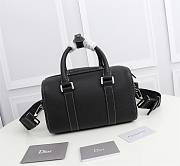 DIOR LINGOT 26 BAG Black Dior Oblique Jacquard - 1ADDU1 - 4
