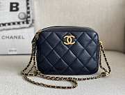 Chanel shoulder black bag - 14x18x4cm - 1