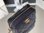 Chanel shoulder black bag - 14x18x4cm - 6