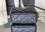 Chanel shoulder black bag - 14x18x4cm - 5