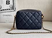 Chanel shoulder black bag - 14x18x4cm - 4